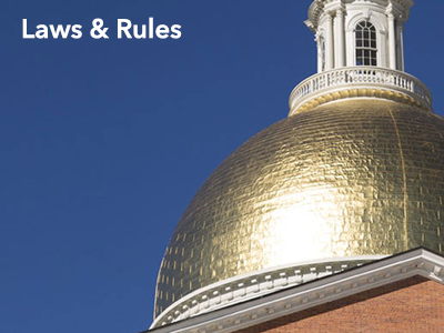 MassDEP Laws & Rules: Regulations, Policies, Guidance
