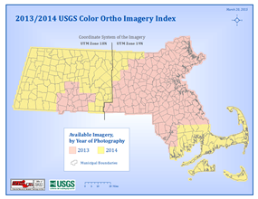 2013-2014 USGS Color Ortho Index Map