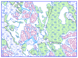 Click to view larger image Wetlands map sample
