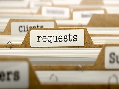 Submit a public records request