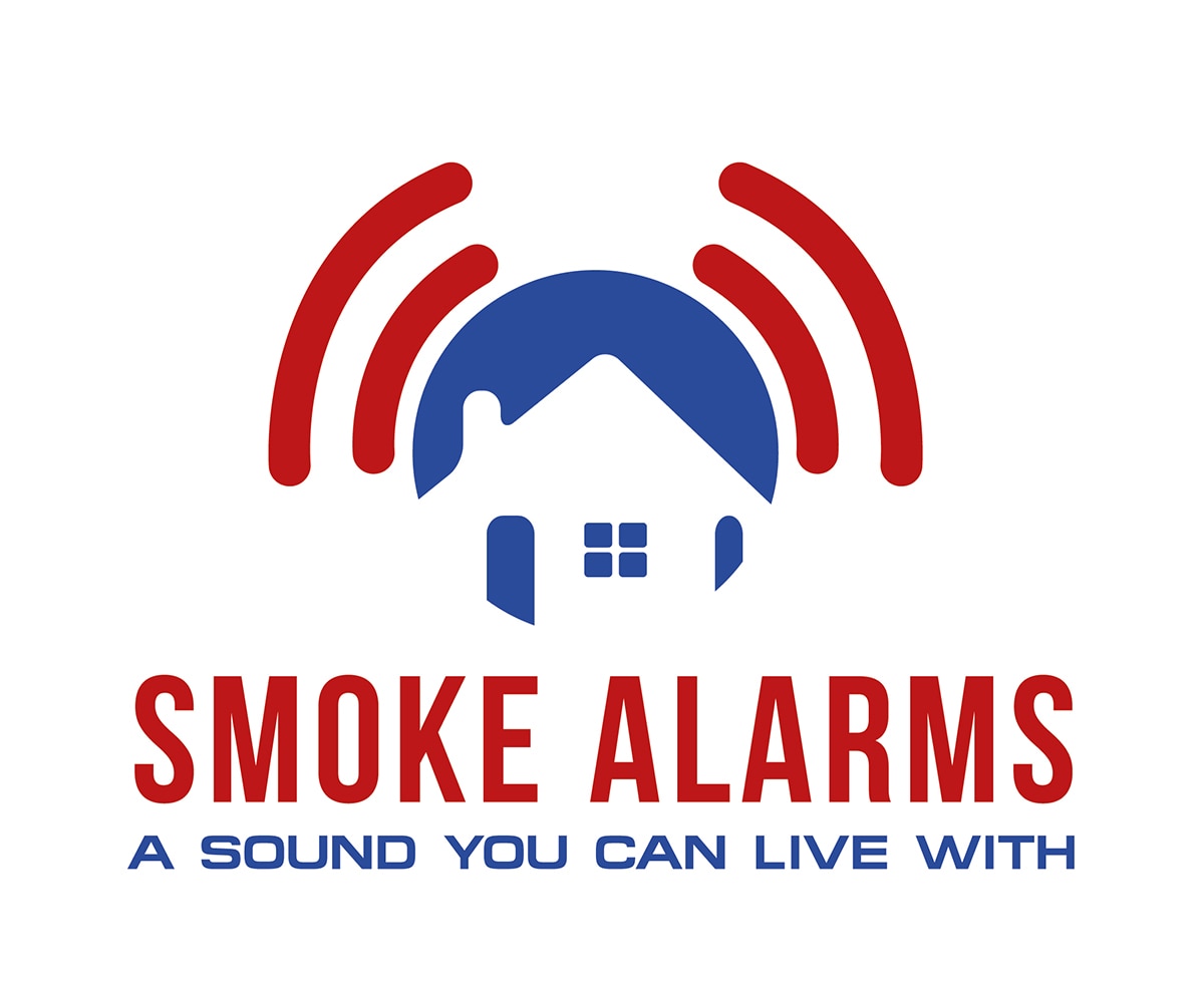 Campaign logo: Smoke Alarms: A sound you can live with