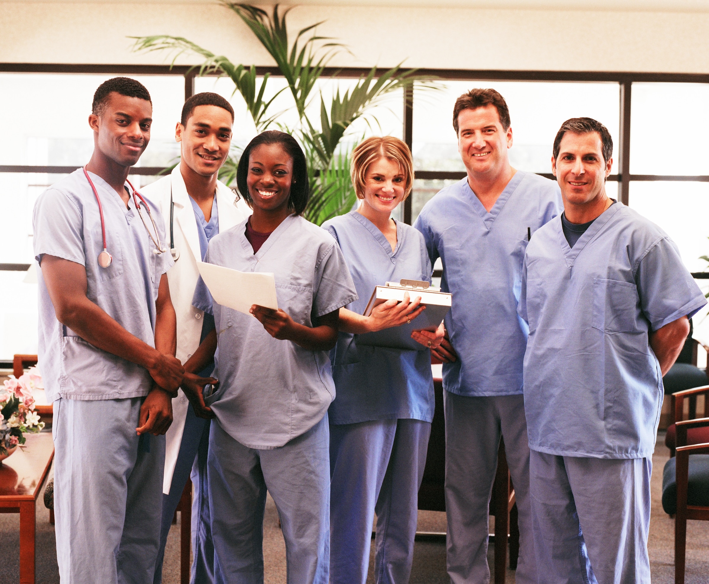 A group of health care providers.