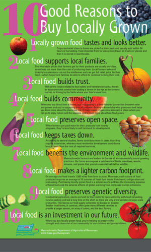 Top 10 Reasons to Eat Local