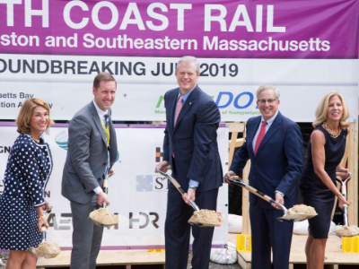 Baker-Polito Administration Celebrates South Coast Rail Groundbreaking