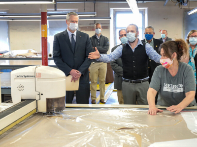 Supporting Massachusetts PPE production