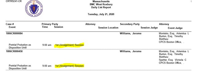 A screenshot of the Daily List Report for BMC - West Roxbury