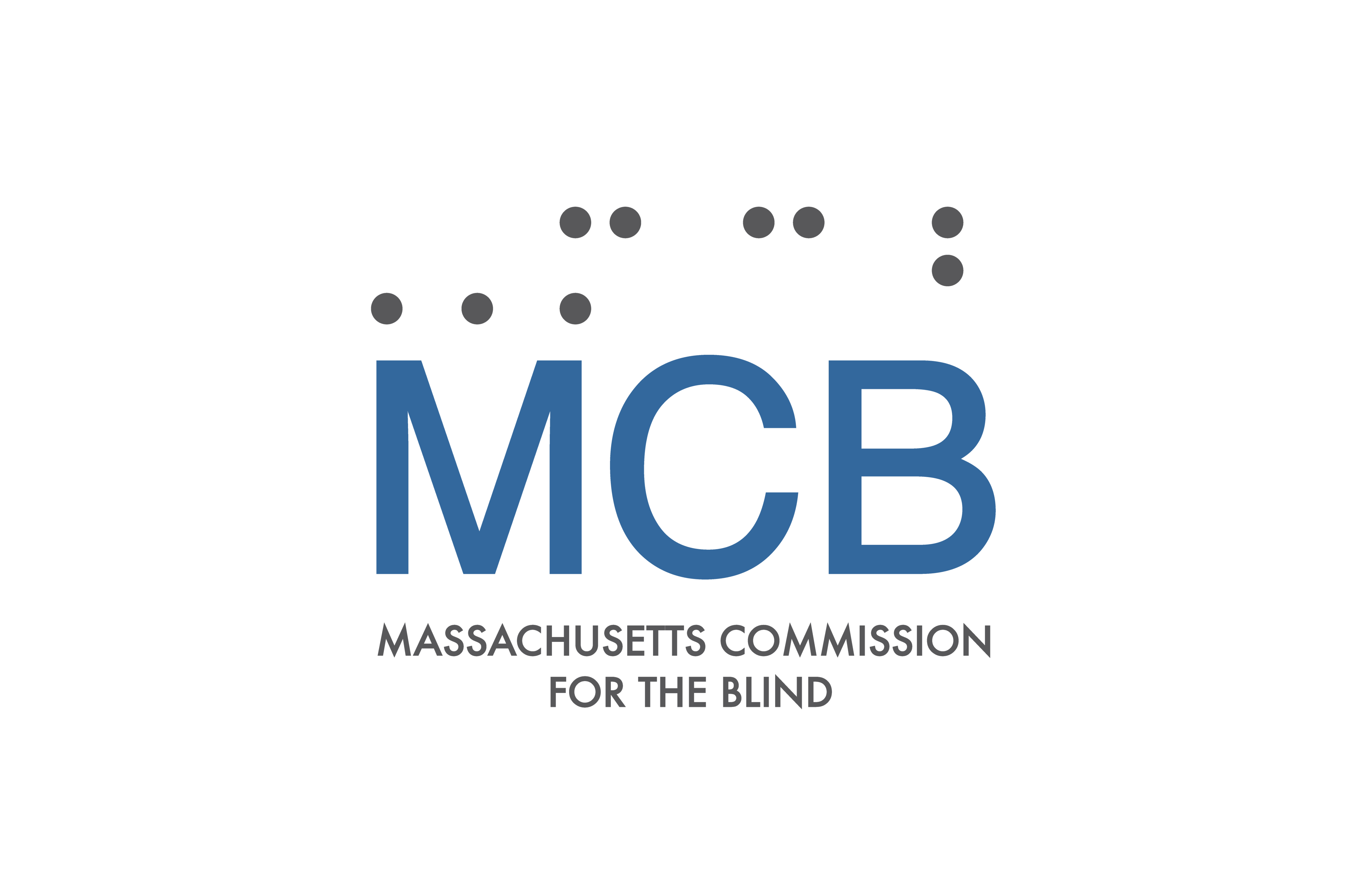 MCB Logo, Massachusetts Commission for the Blind