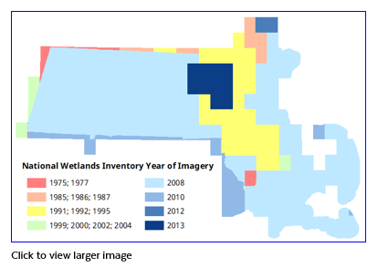 national wetlands inventory years