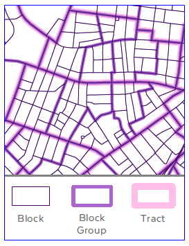 2010 census blocks, block groups and tracts