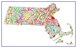 2014 Integrated List of Waters sample map
