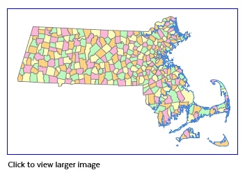 municipalities map sample