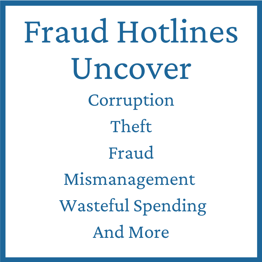 Fraud hotlines image OIG annual report 2020