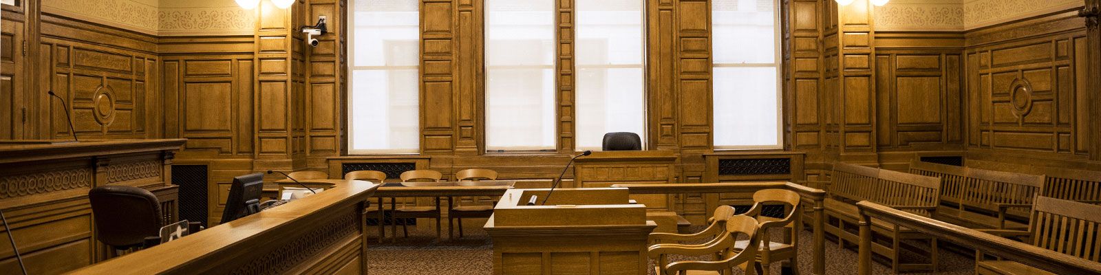 Courtroom interior 