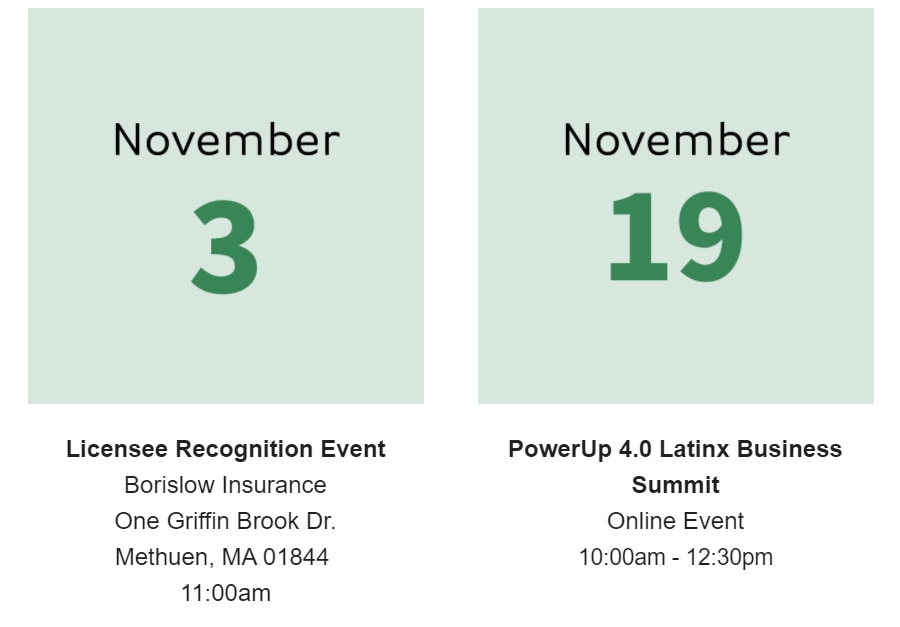 Join OCABR for our November Events