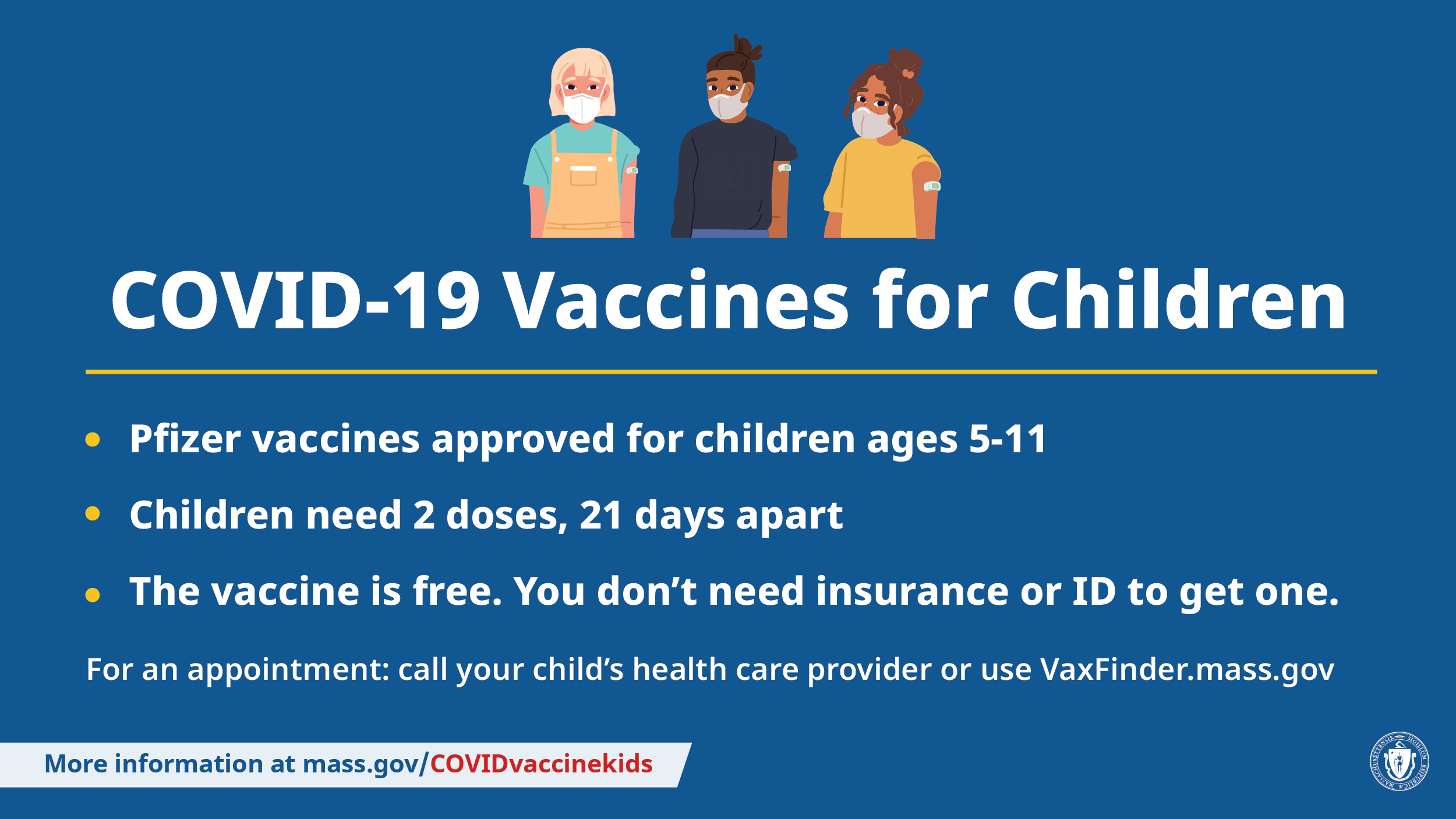 Baker Polito Administration Announces Massachusetts Pediatric Covid 19 Vaccination Plans Mass Gov