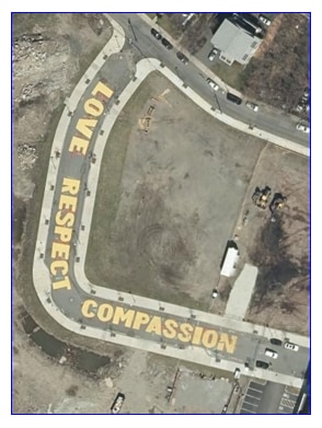 2021 aerial imagery - Love, Respect, Compassion