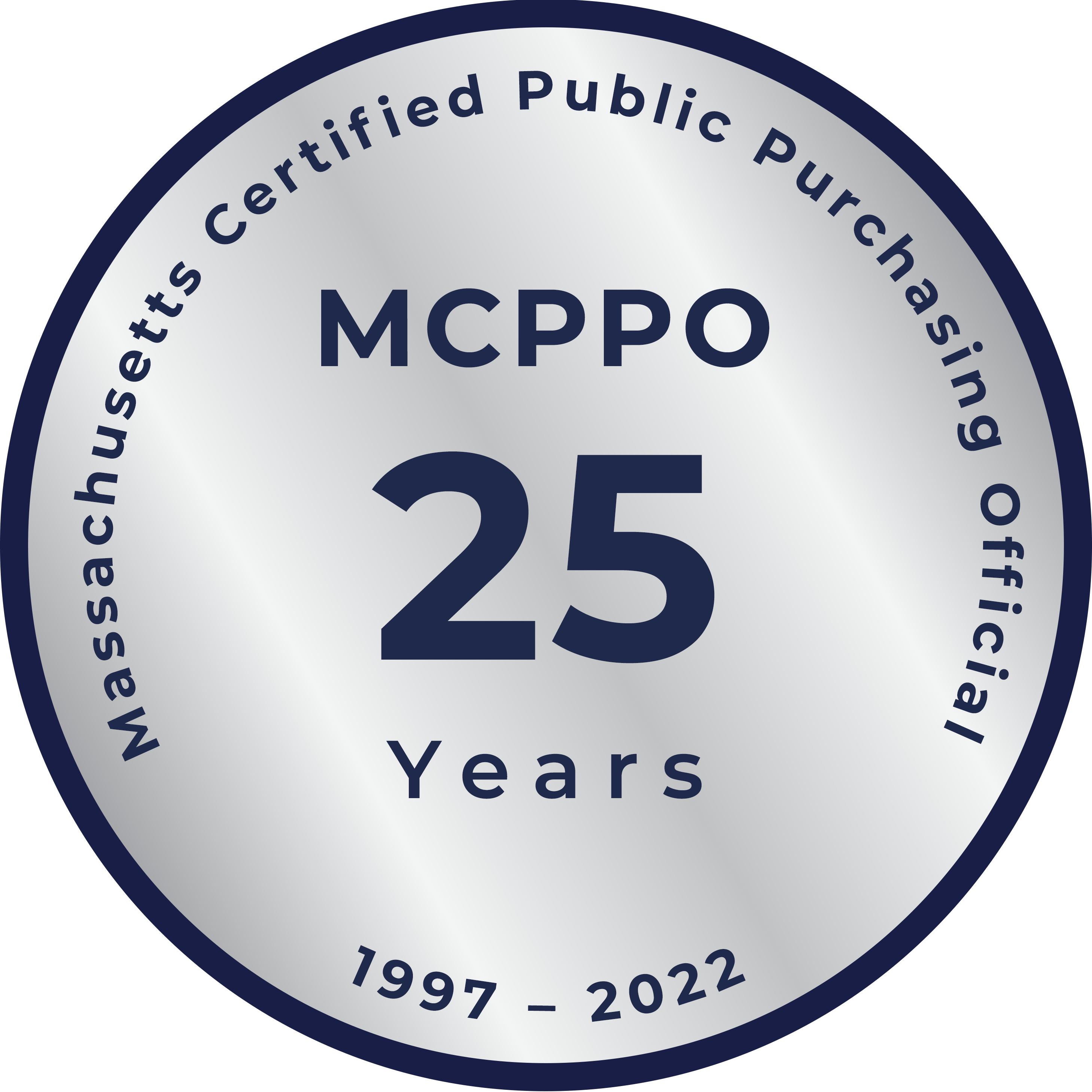 MCPPO 25 Years Logo