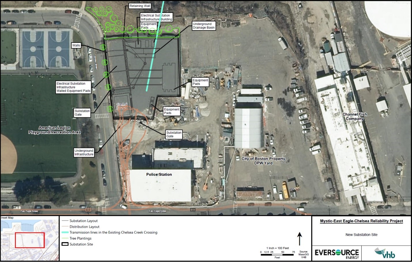 Figure 1. Substation Site Overview