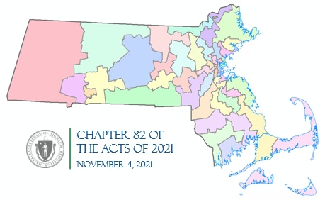 Map of 2021 Senate Legislative Districts