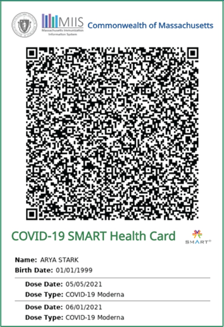 COVID-19 SMART Health Card