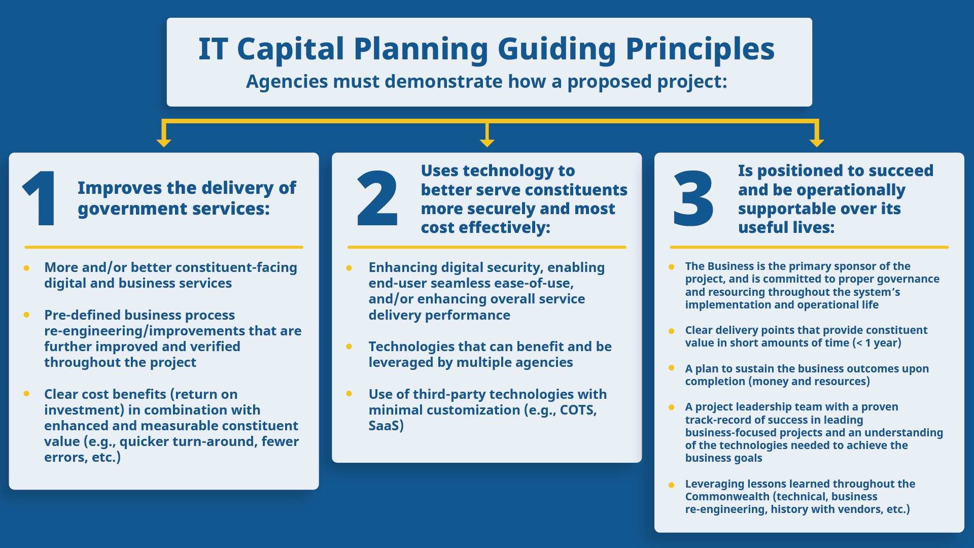IT Capital Planning Process