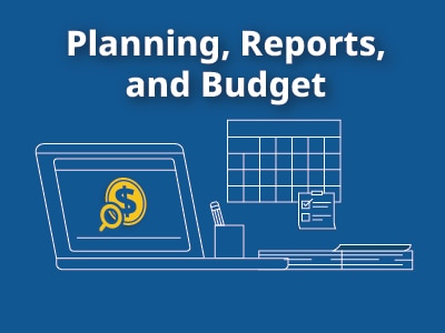 Planning and reports graphic