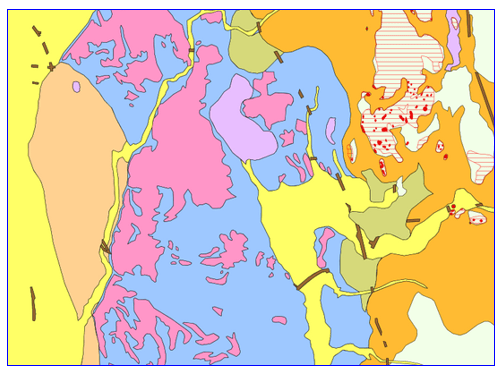 24K Surficial Geology map sample