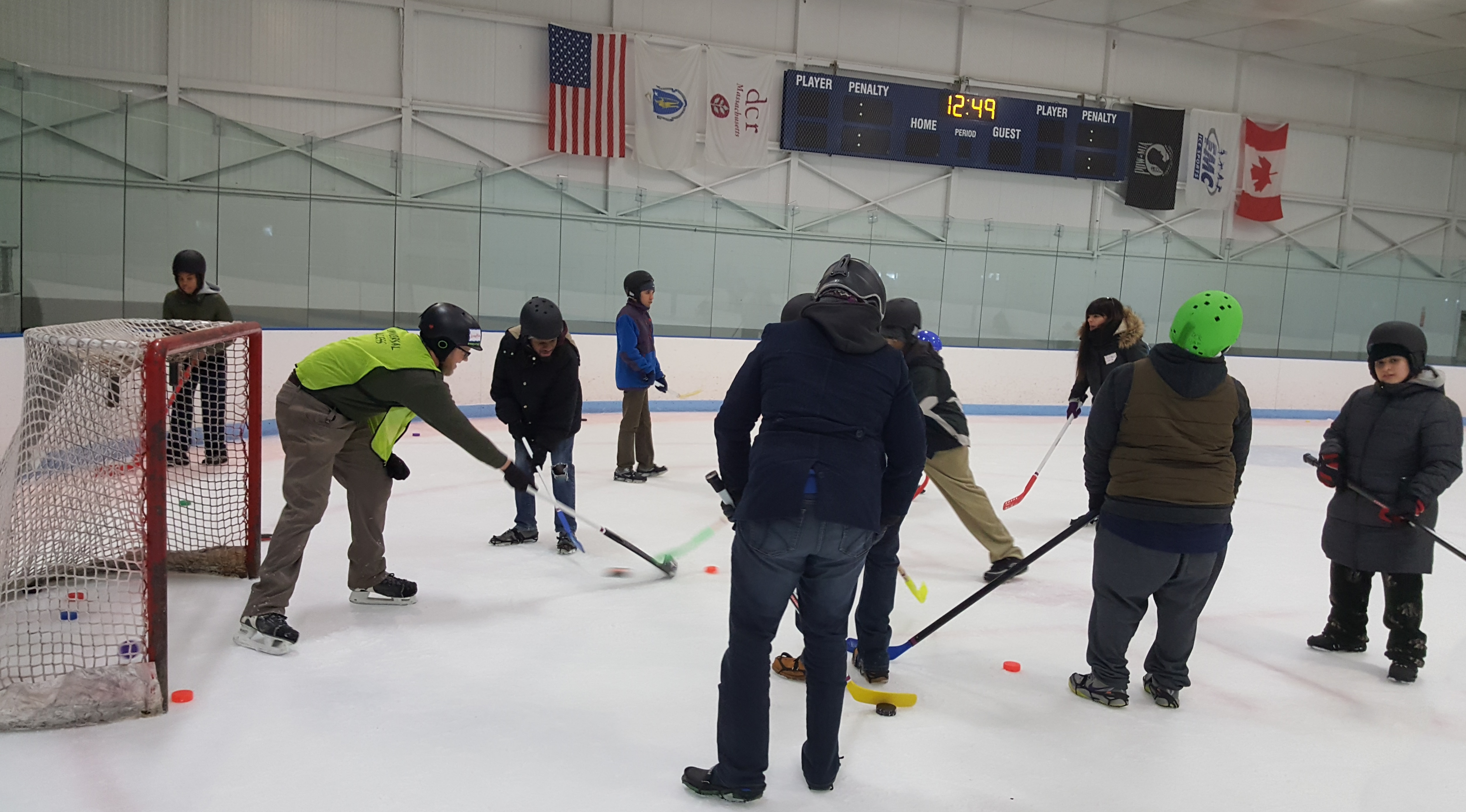 Adaptive ice skating programs