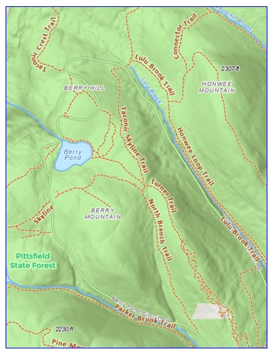 Trails map sample
