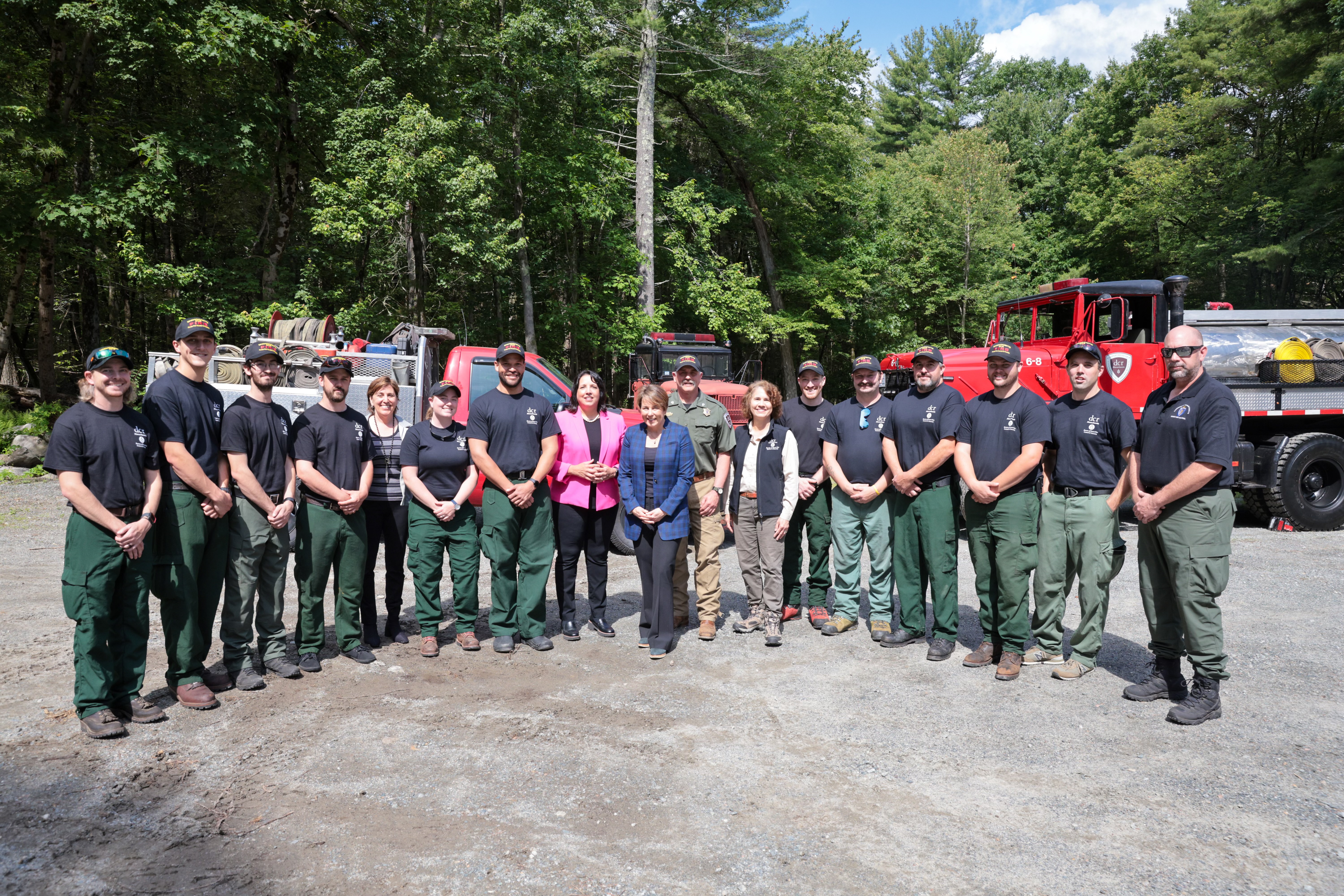 Healey-Driscoll Administration Sends Wildland Firefighters to Help Battle Quebec Blazes