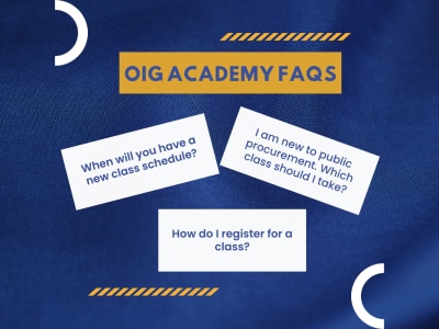 OIG Academy FAQs