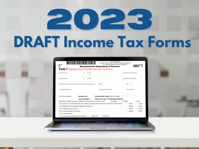 2023 Draft Income Tax Forms