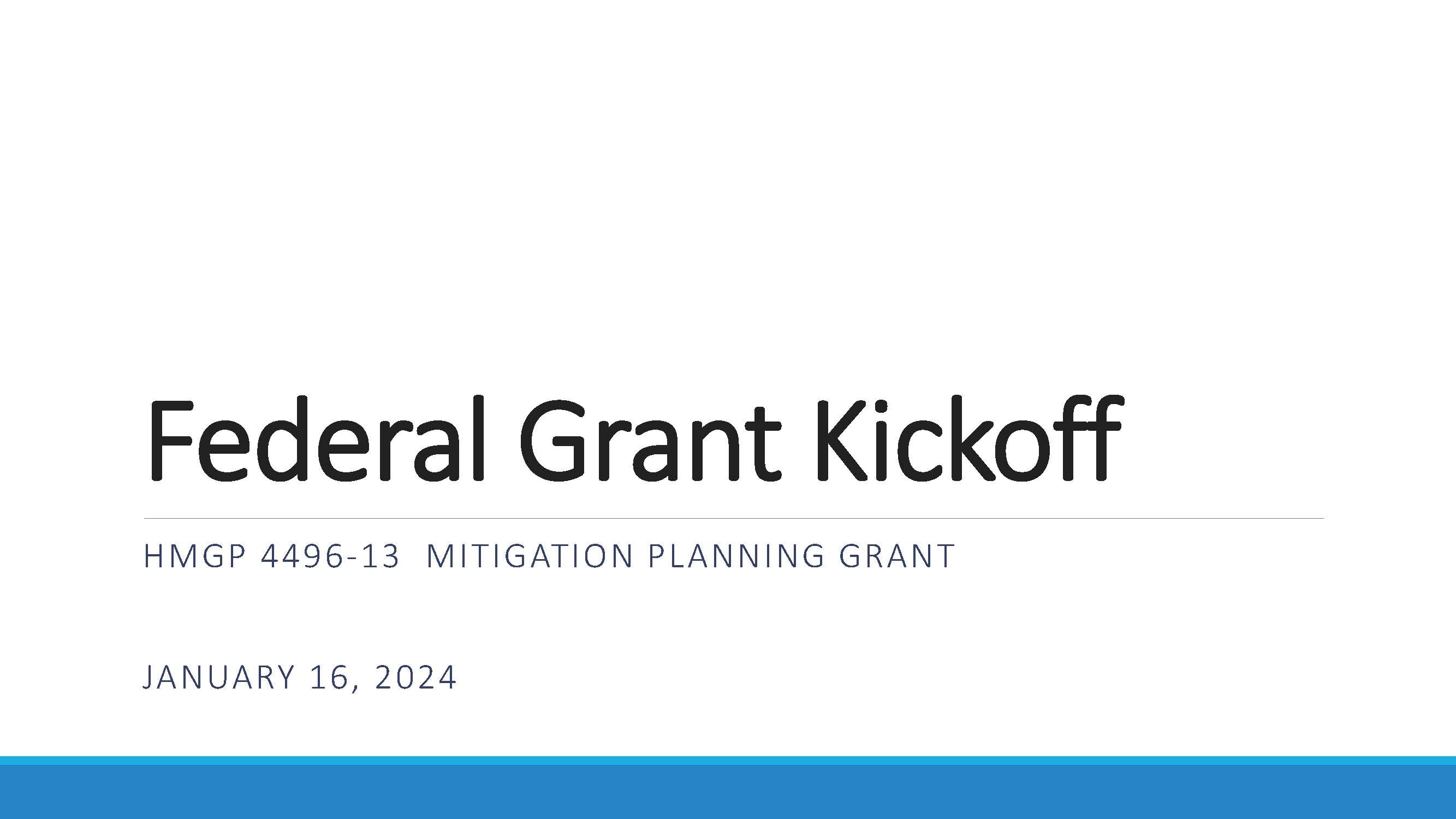 HMGP-4496 Hazard Mitigation Planning Kickoff Meeting 1-16-2024 Recording