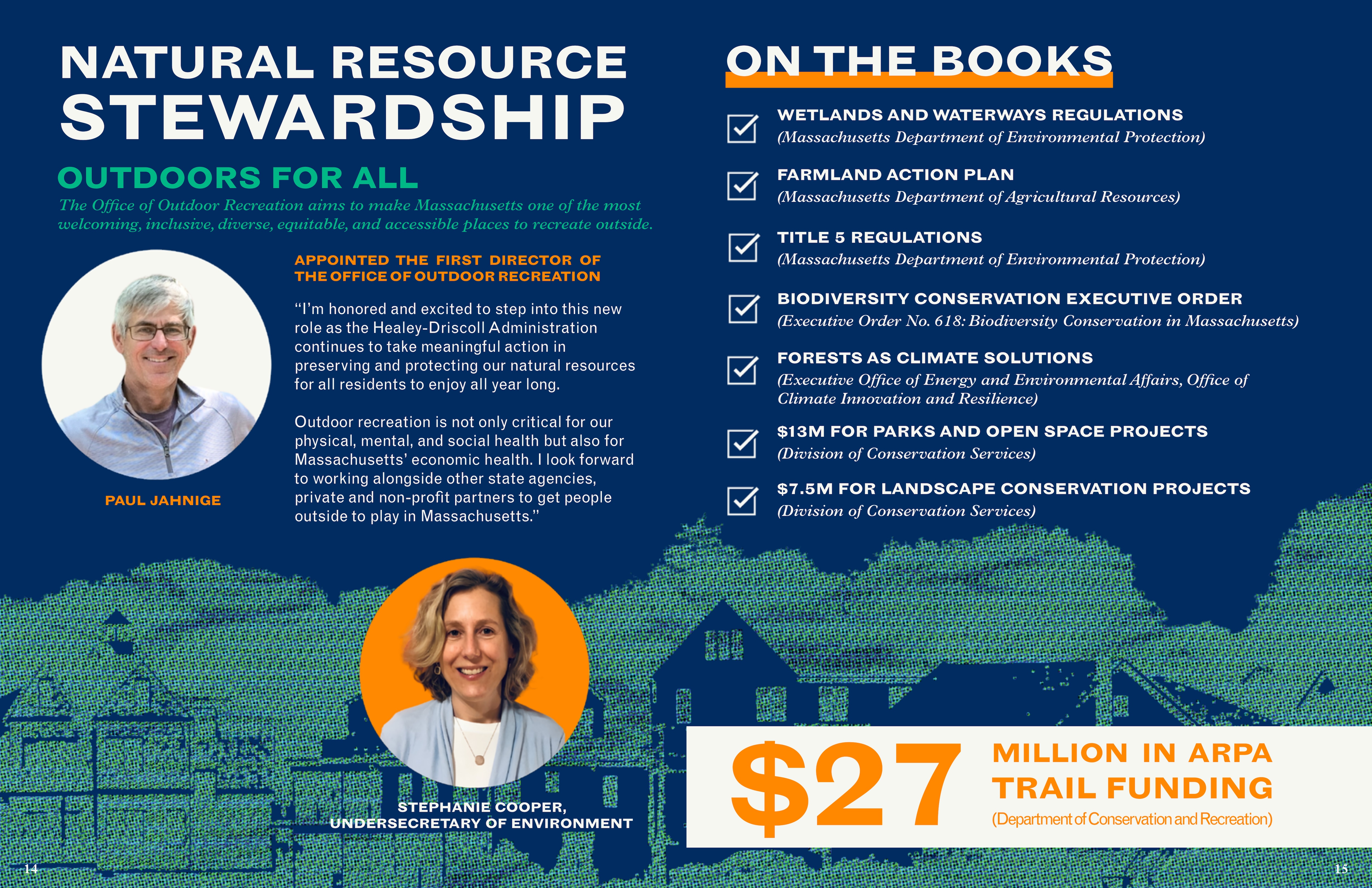 EEA Accomplishments in Natural Resource Stewardship.