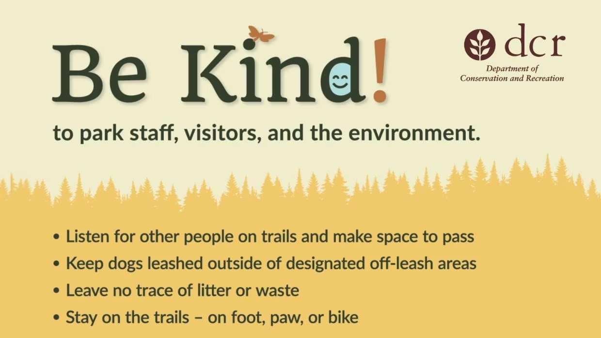 Graphic about the Be Kind! Campaign