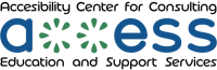 Accessibility Center for Consulting, Education and Support Services (ACCESS) logo. 