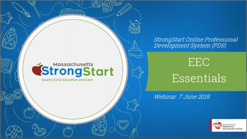 StrongStart Online Professional Development System (PDS)