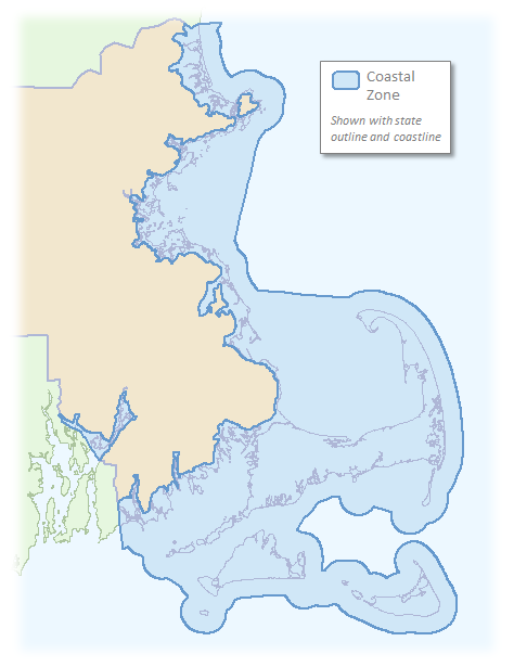 Massachusetts Coastal Watersheds Map, 45% OFF