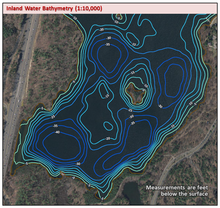 MassGIS Data Inland Water Bathymetry Mass.gov