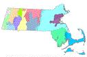 U.S. EPA Ecoregions Designated by Color