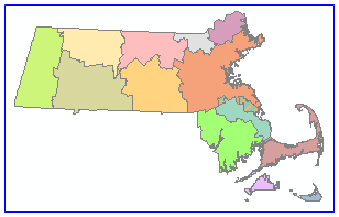 Map of Regional Planning Agencies