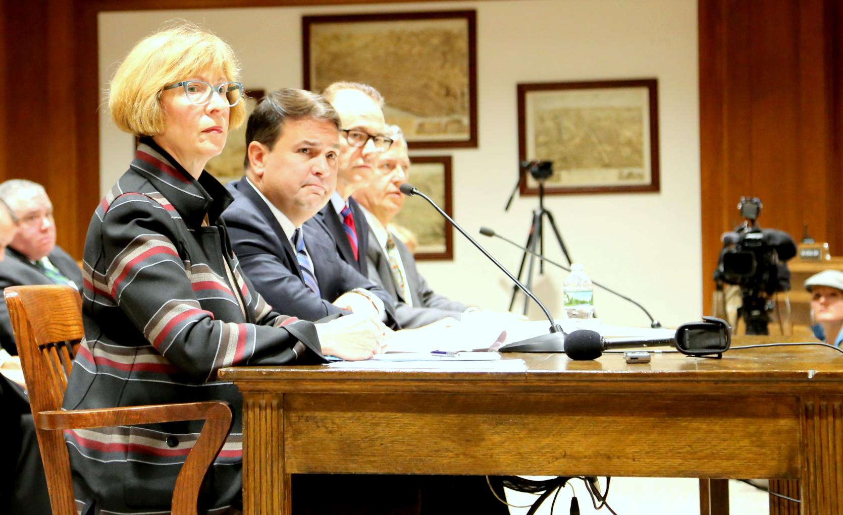 Auditor Bump and staff testify about the findings and recommendations of the Sex Offender Registry audit