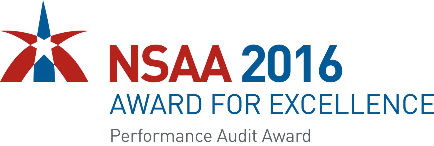 2016 NSAA Award for Excellence Logo