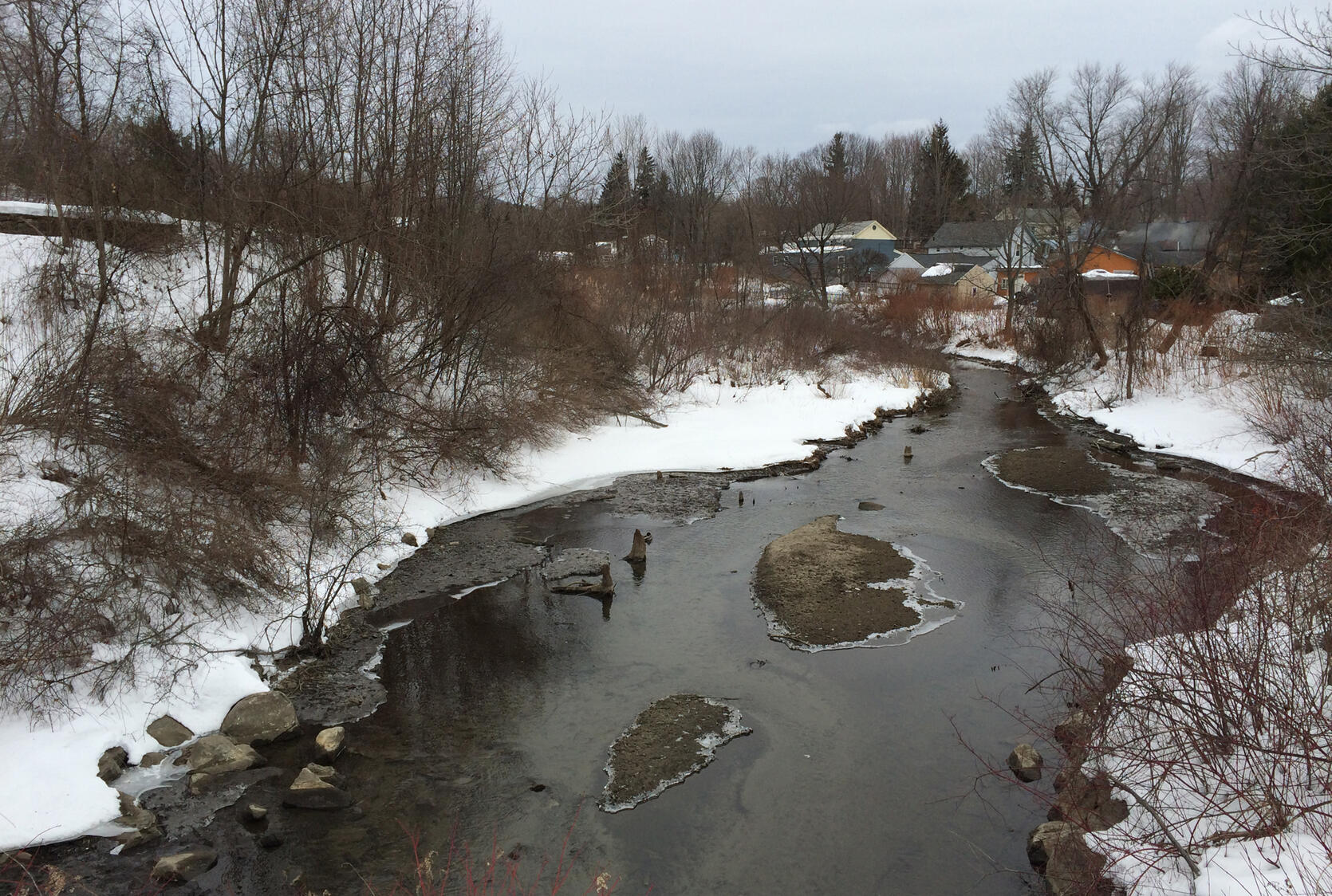 Pecks Brook in Pittsfield