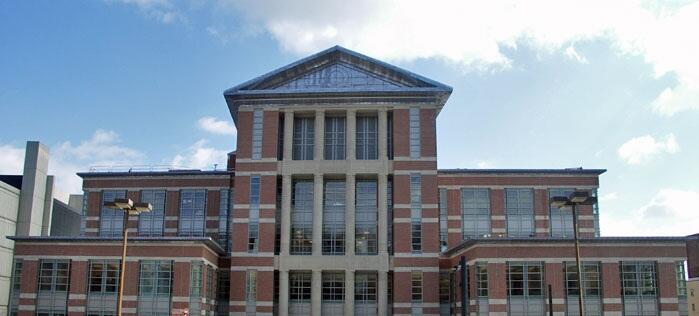 The front of the Worcester District Courthouse