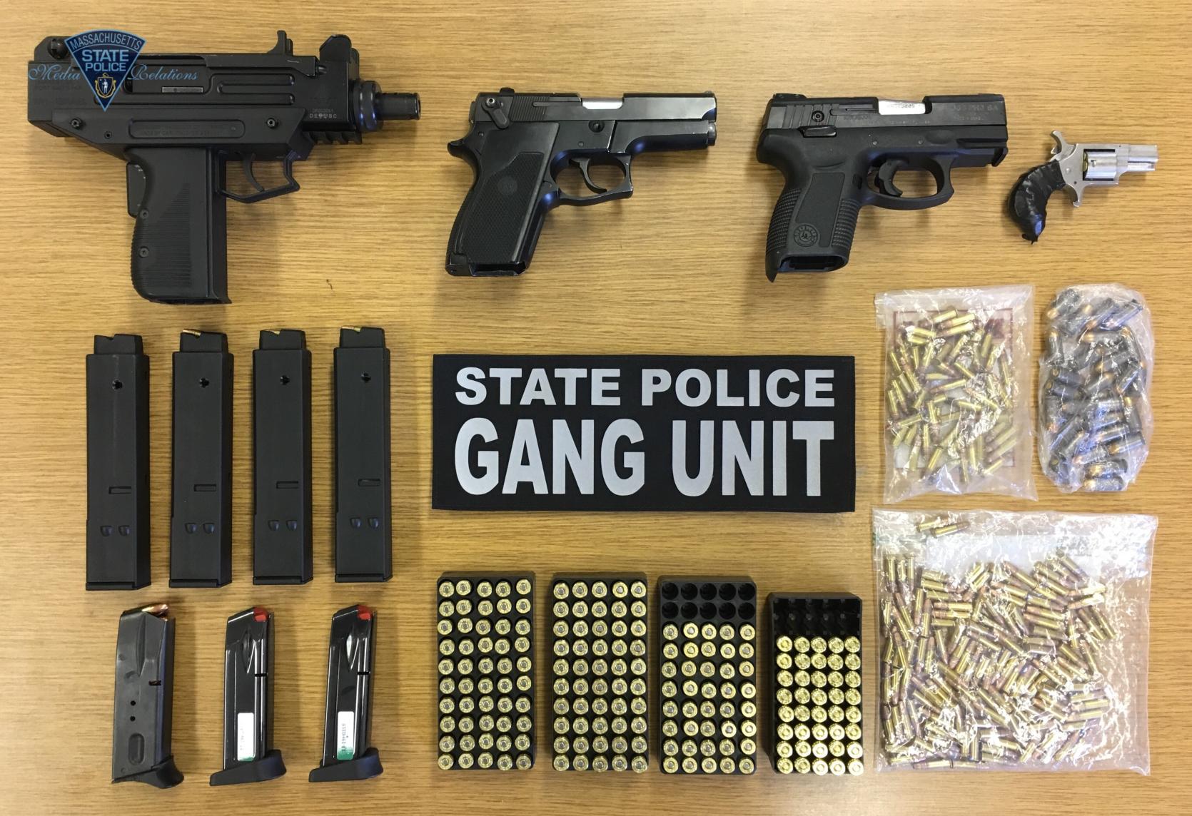 MSP, ATF & Worcester Police Arrest Yields Guns and Ammo