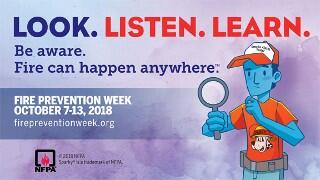 Fire Prevention Week Logo