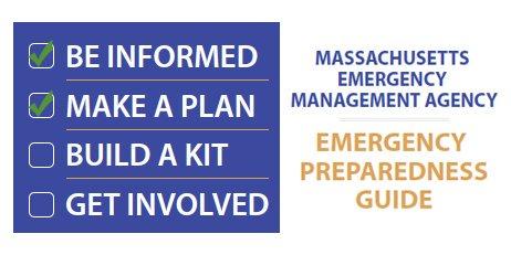 Massachusetts Emergency Management Agency - Emergency Preparedness Guide - Make A Plan