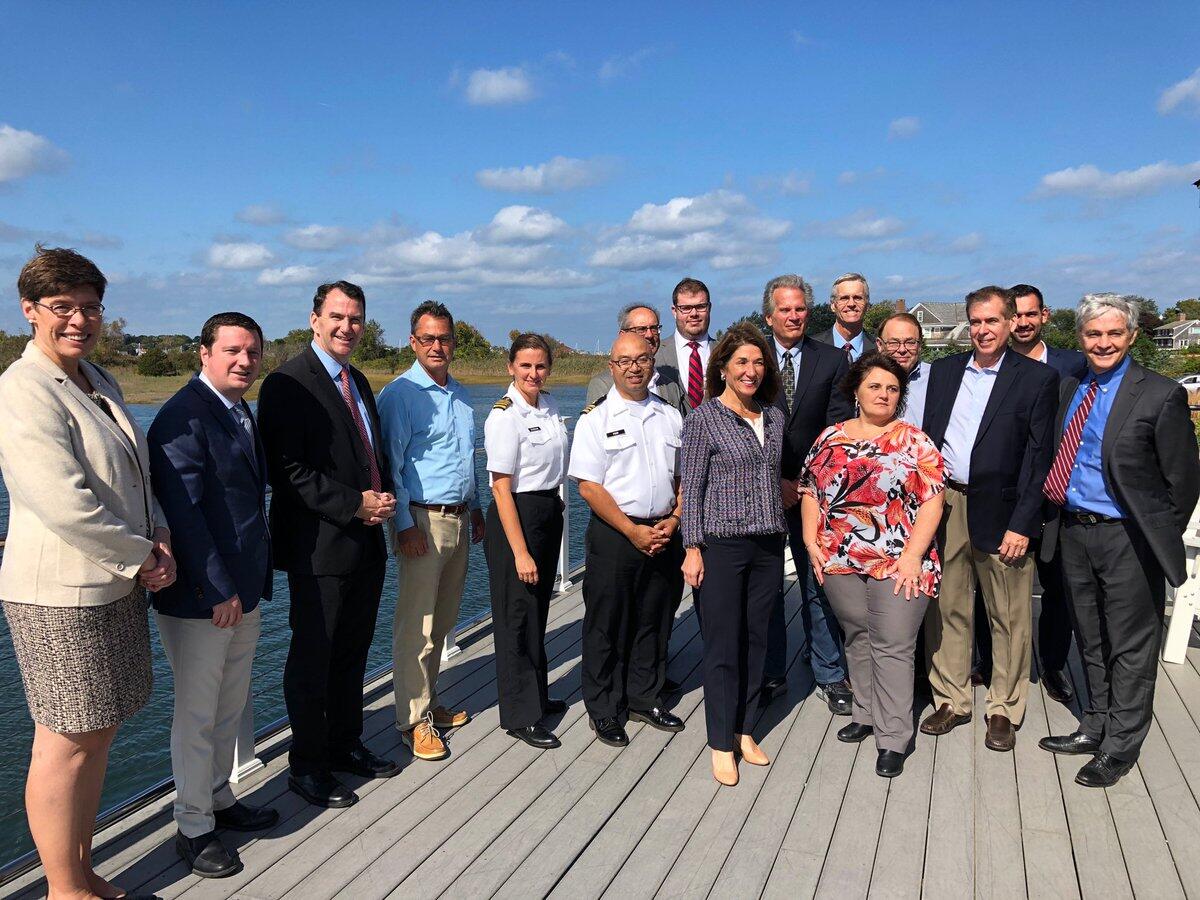 Lt. Governor Karyn Polito announced the Seaport Economic Council's Grand Challenge winners.