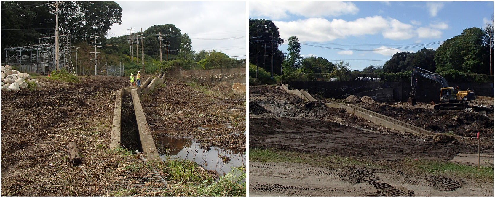 Holmes Dam Removal begins